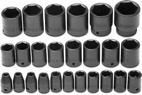 proto impact socket set|Proto Impact Socket Set,1/2 In Dr,19 pc (J74116) .